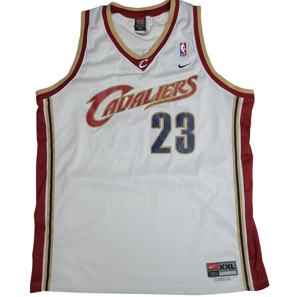 Nike Lebron James #23 Cleveland Cavaliers‎ Jersey, Size: XXL +2 Length